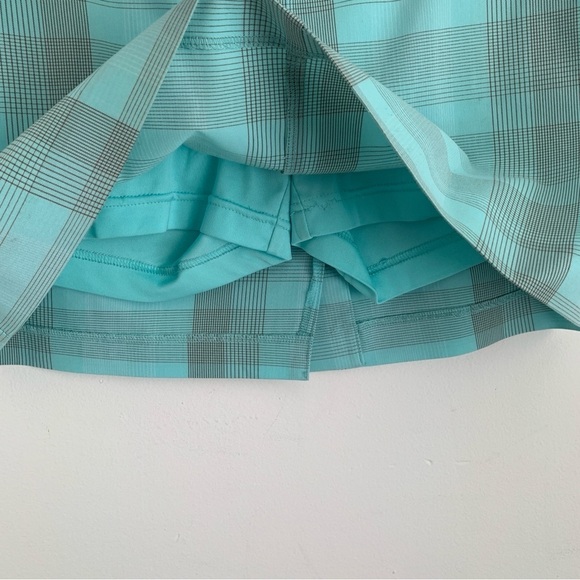 IZOD CoolFX Plaid Golf Tennis Skorts - Picture 7 of 11